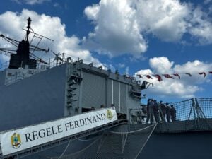 Fregata Regele Ferdinand, portul militar constanța