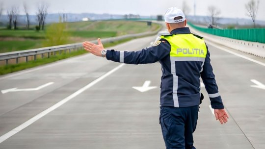 Şofer amendat cu 3.000 de lei, după ce a condus cu 227 km/h pe Autostrada București – Ploiești