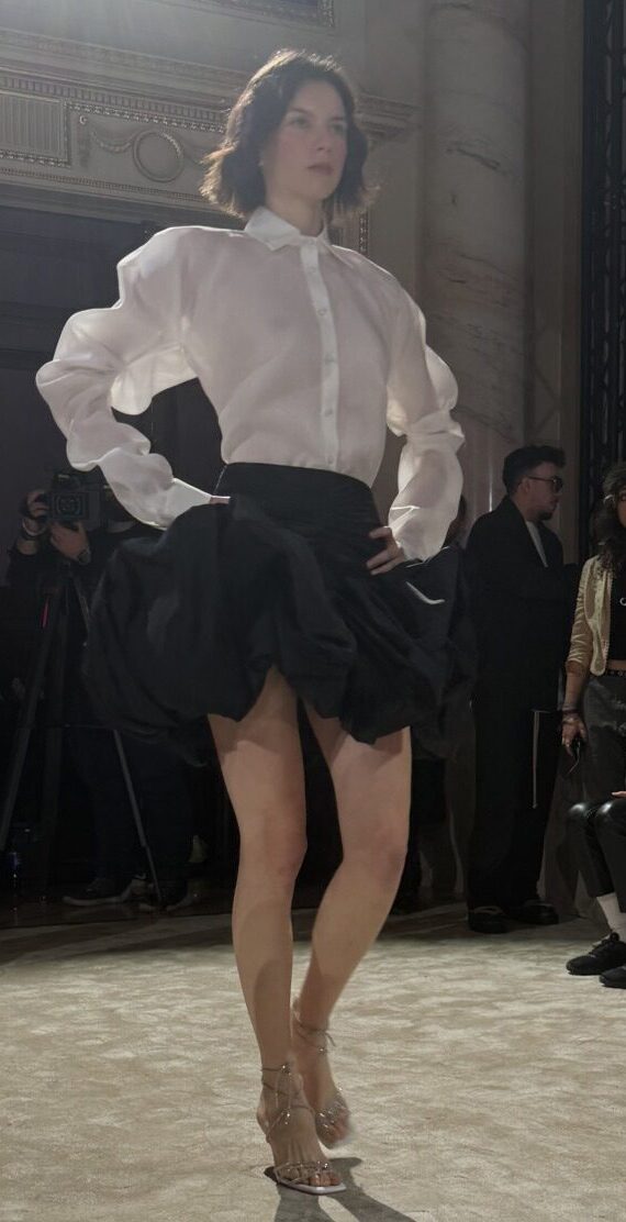 rhea costa mercedes benz bucharest fashion week ss 26