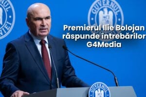 Ce a răspuns premierul Ilie Bolojan la întrebările G4Media, în conferința de presă de la Guvern