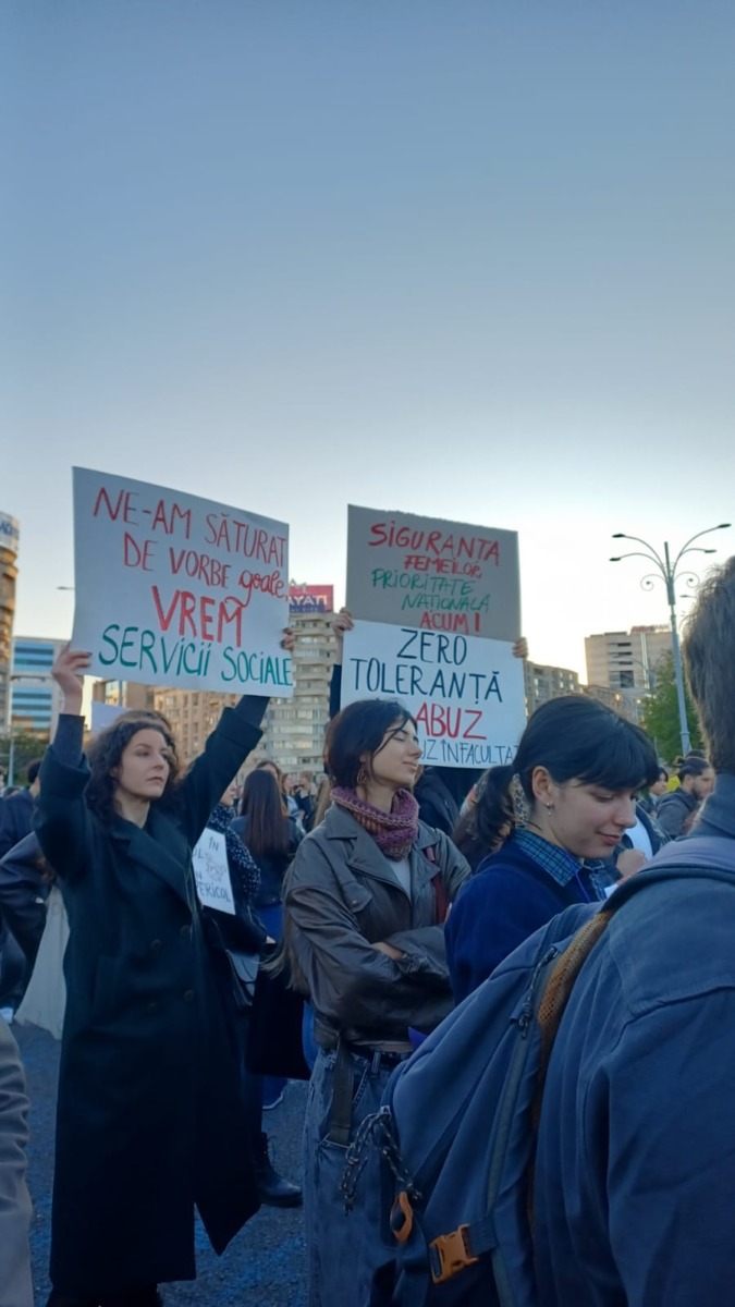 marșuri protejare femei