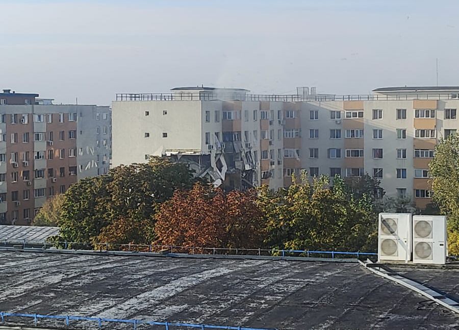 explozie bloc capitala de sus