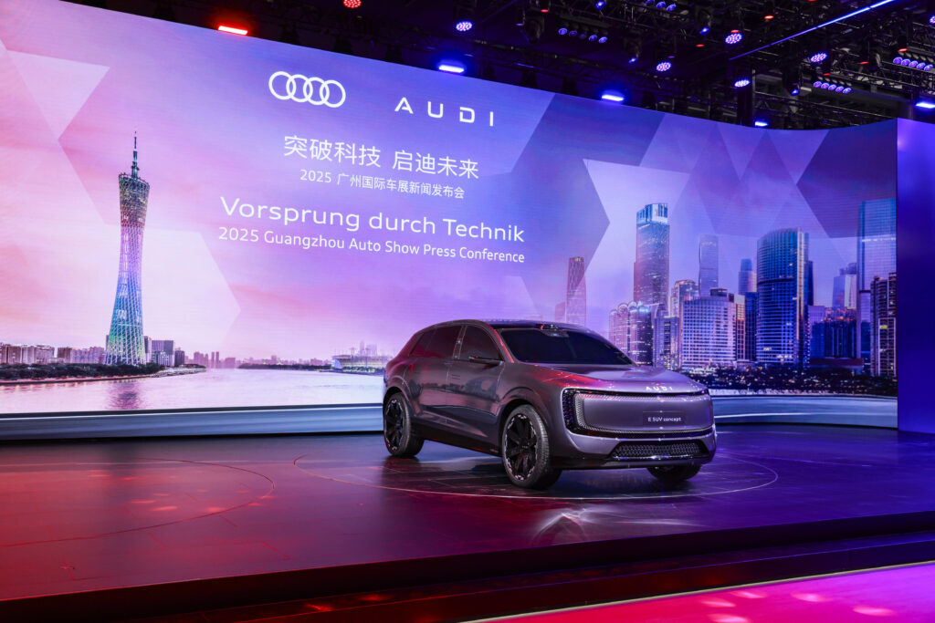 FOTO Audi dezvăluie al doilea model destinat exclusiv Chinei / AUDI E SUV va intra în producție anul viitor