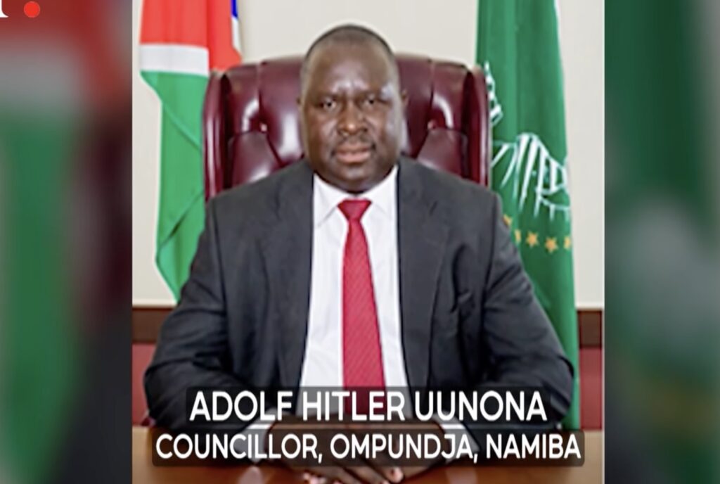 Politicianul pe care-l cheamă Adolf Hitler și care a fost reales pentru a cincea oară într-o circumscripție din Namibia a decis în sfârșit să-și modifice numele