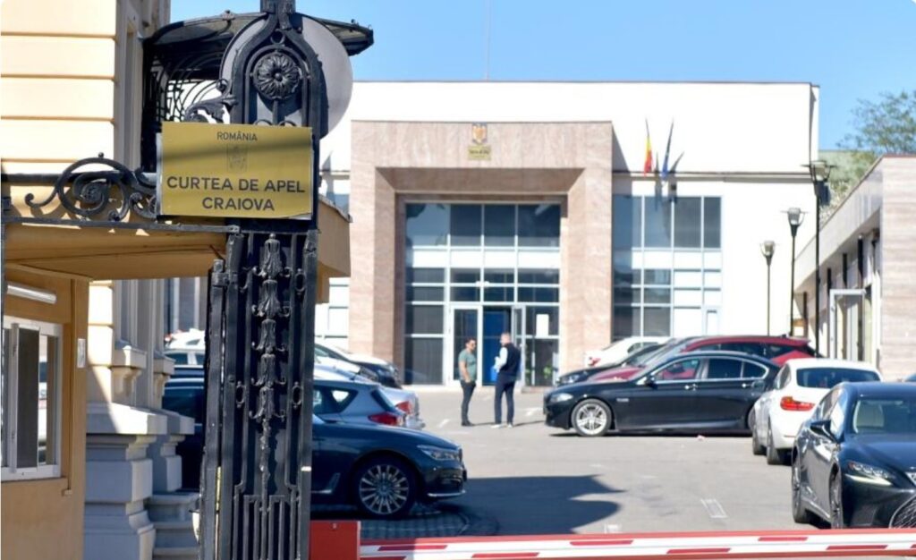 Justiție în familie. Soțul președintei Curții de Apel Craiova a fost condamnat de instanța condusă de soția sa la amendă penală cu amânarea executării după ce a produs un accident beat și sub influența drogurilor