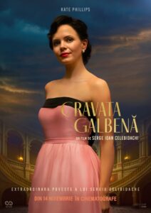 kate phillips, cravata galbenă
