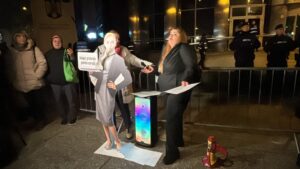 Protest împotriva șefei Curții Supreme, Lia Savonea (Înalta Curte de Casație și Justiție - ÎCCJ)