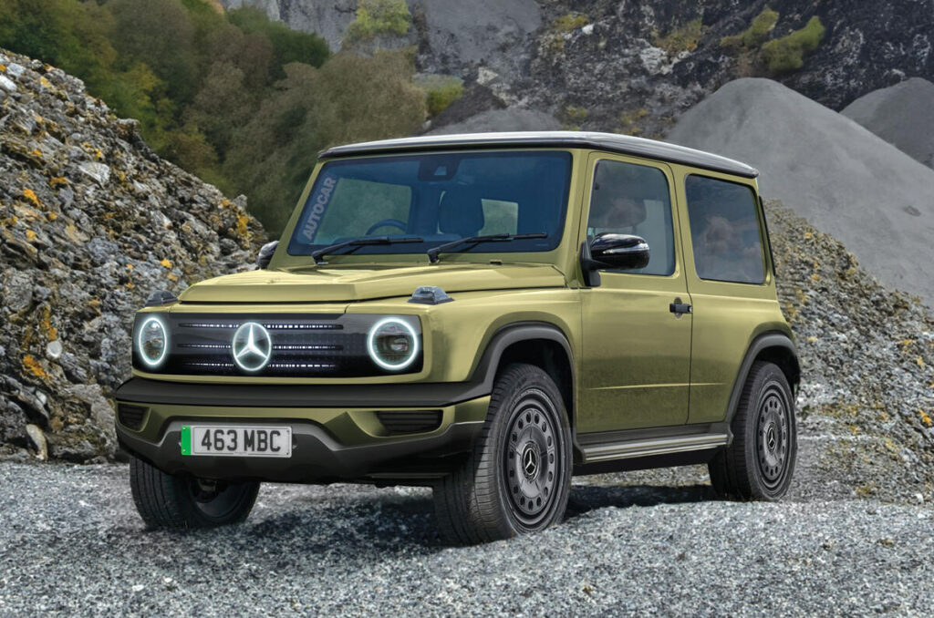 FOTO Mercedes-Benz pregătește un model de G-Klasse mai mic / Germanii pregătesc un rival pentru Land Rover Defender Sport – Autocar