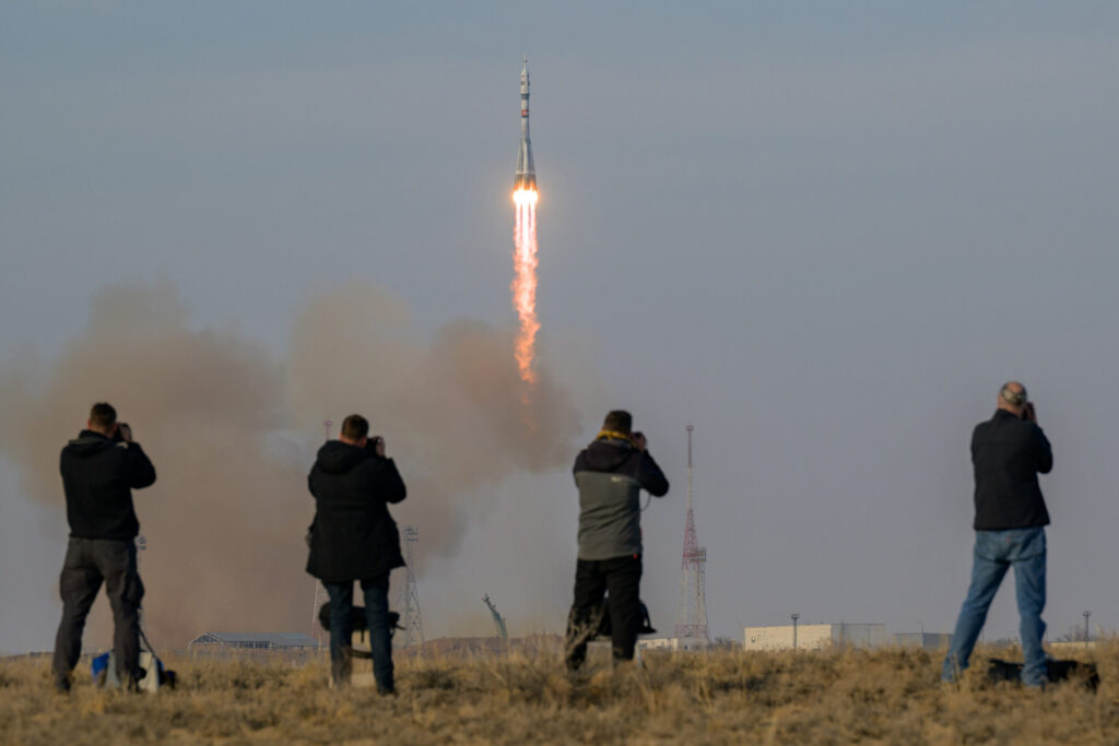 Un cosmodrom din Kazakhstan a fost avariat în timpul lansării unei rachete / Aceasta transporta un echipaj ruso-american către ISS